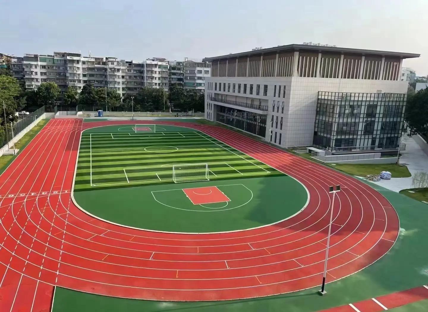 淮南市学校塑胶跑道塑胶篮球场 - 一站式服务